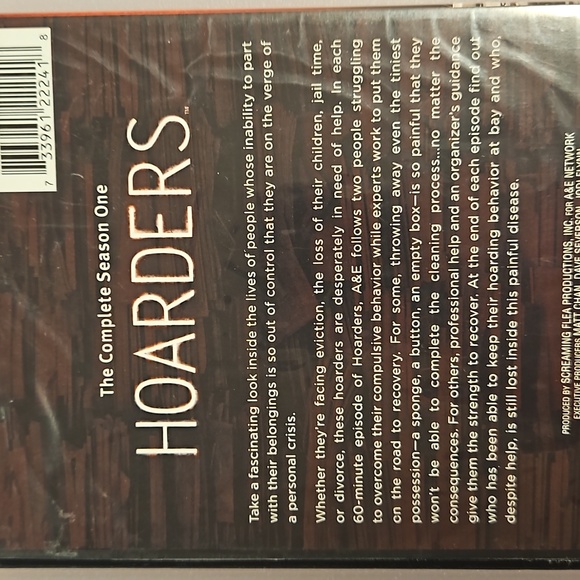 HOARDERS The Complete Season 1 2009 2 disc set - Picture 3 of 7
